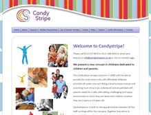 Tablet Screenshot of candystripeinc.co.uk